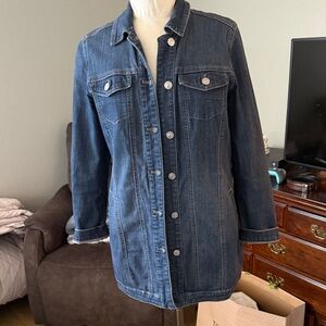 Chico's Denim Jacket - Blue
